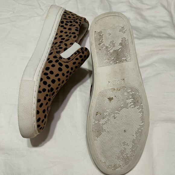 J. Crew Brown and Black Casual Sneakers Size 7 - Picture 7 of 9